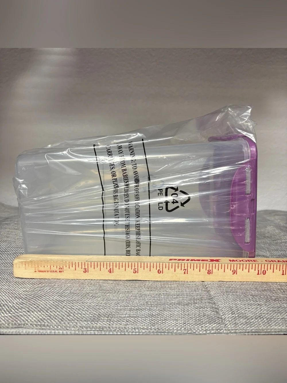 Lock & Lock Food Storage Container 4L / 135OZ /4.2QT Purple Lock N Lock Set of 4